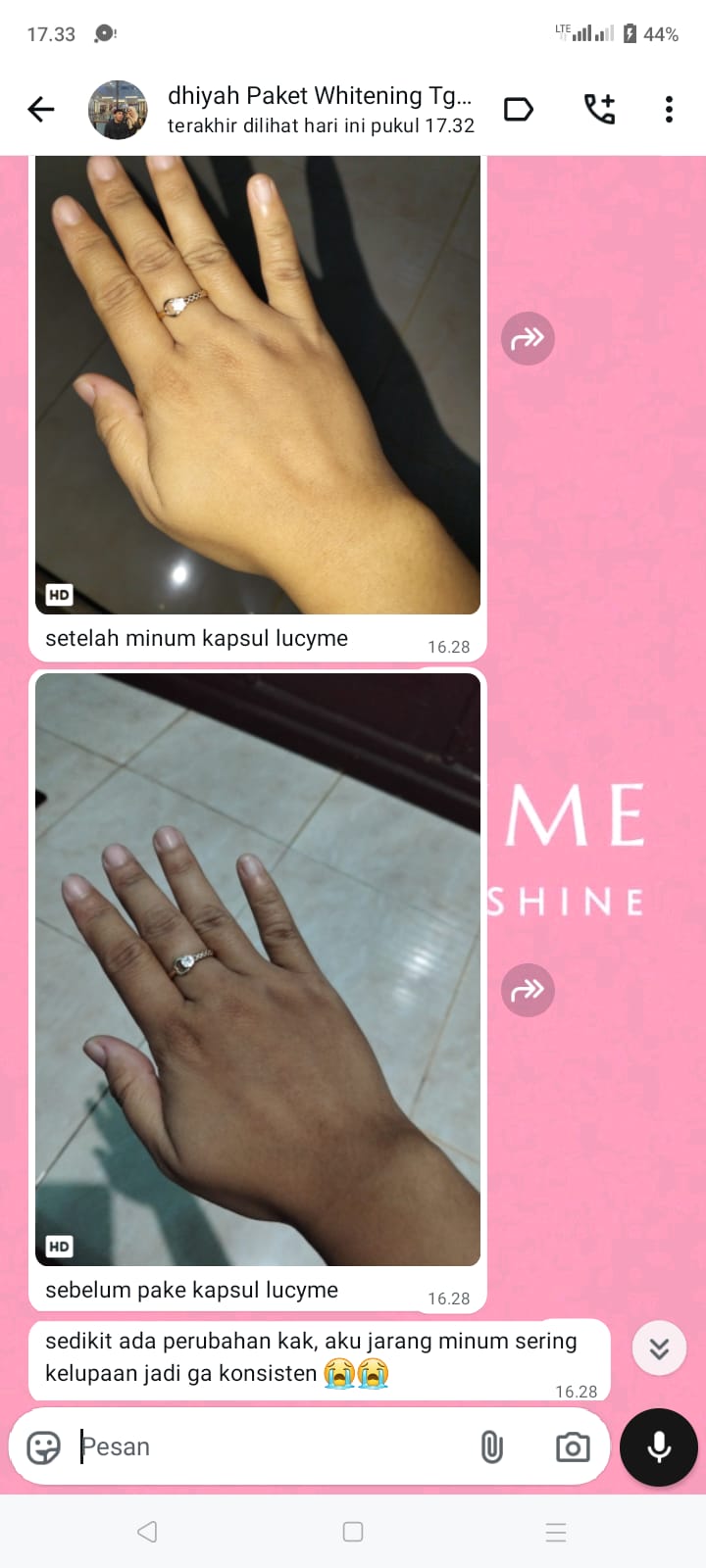 Testimonial Siti Aminah